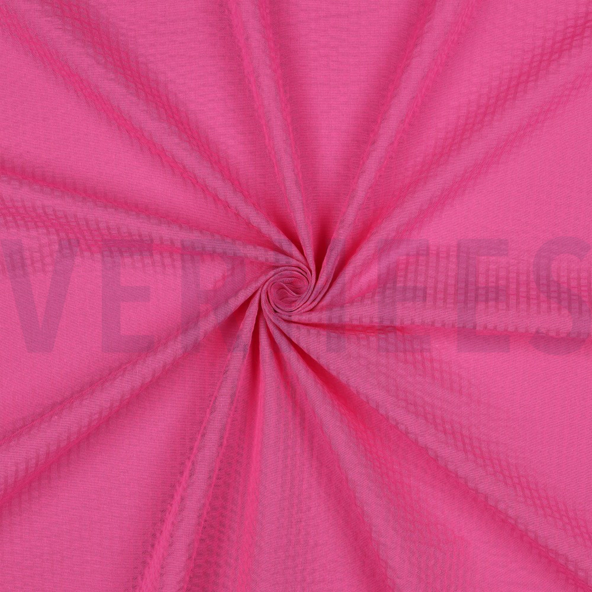 COTTON JACQUARD SEERSUCKER FUCHSIA (high resolution) #3