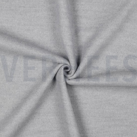 MANTELSTOFF HELLGRAU MELIERT #7