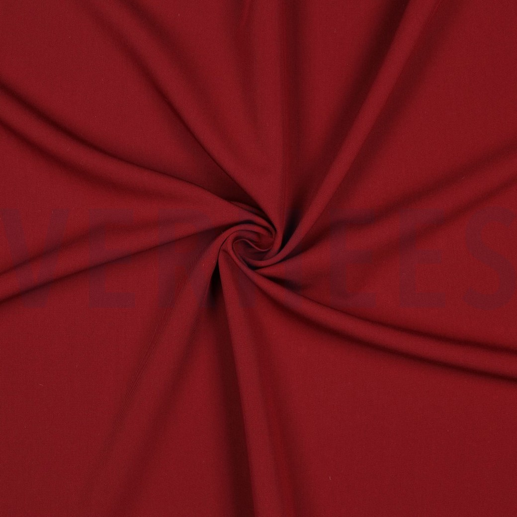 GABARDINE DARK RED #3