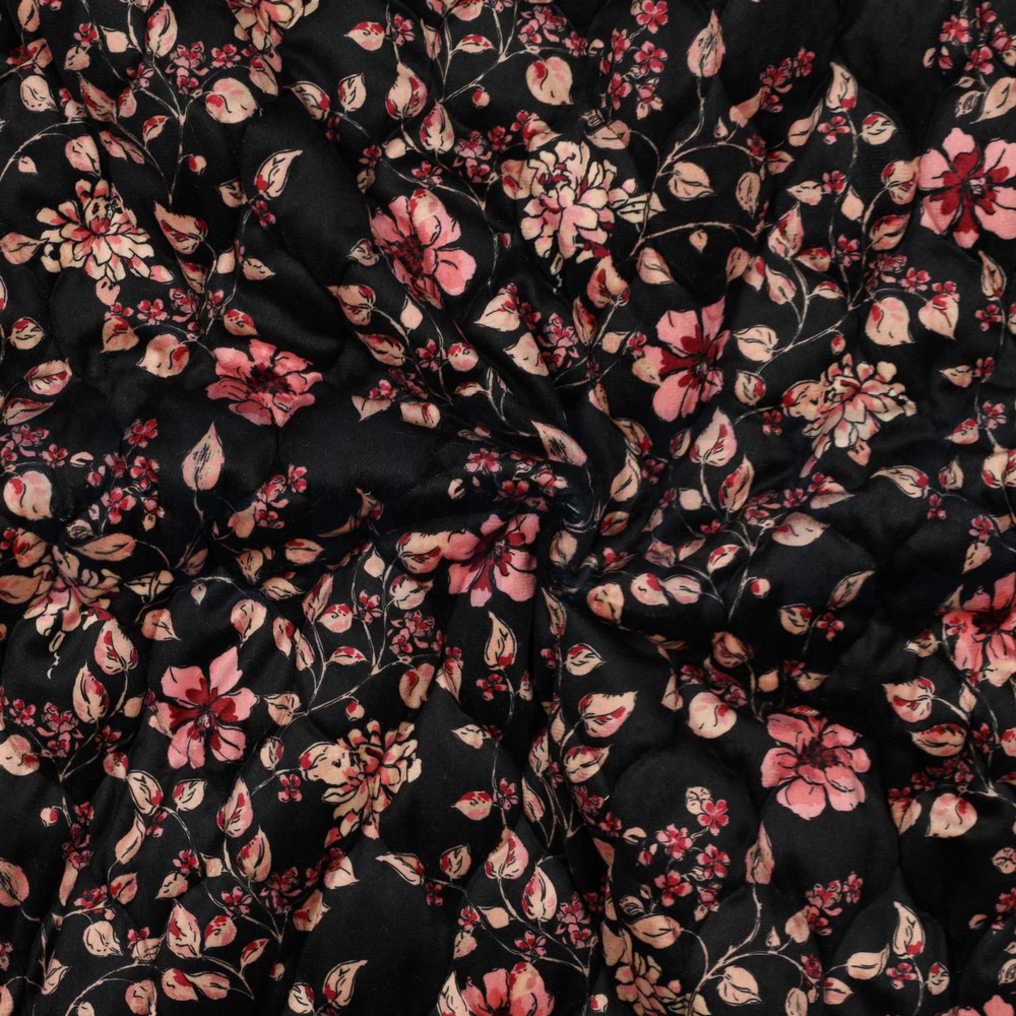 STEPPED VELVET DIGITAL FLOWERS BLACK (high resolution) #3