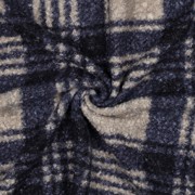 BOUCLE CHECK NAVY (thumbnail) #3