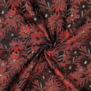 JACQUARD FLOWERS BORDEAUX (thumbnail) #3