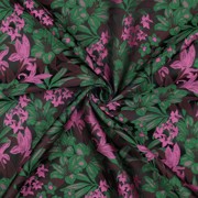JACQUARD FLOWERS DARK GREEN (thumbnail) #3