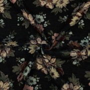 GOBELIN CHENILLE FLOWERS BLACK (thumbnail) #3