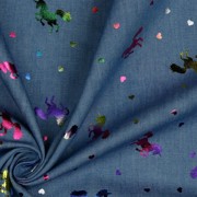 JEANS FOIL UNICORN BLEACHED (thumbnail) #3