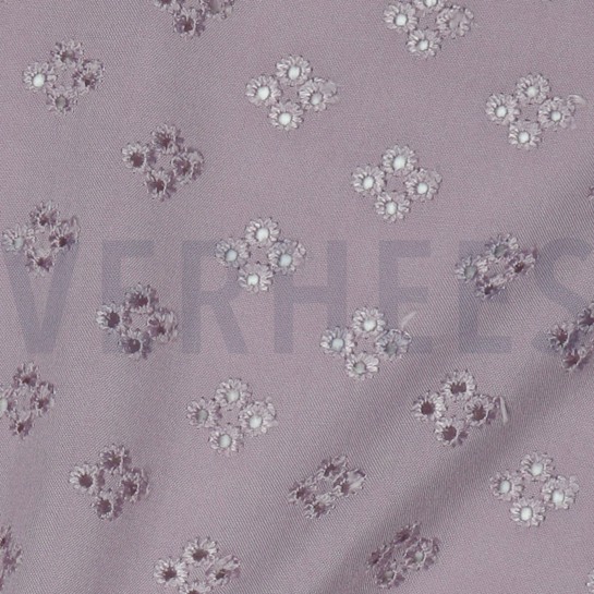 VISKOSE RADIANCE STICKEREI LILA #7