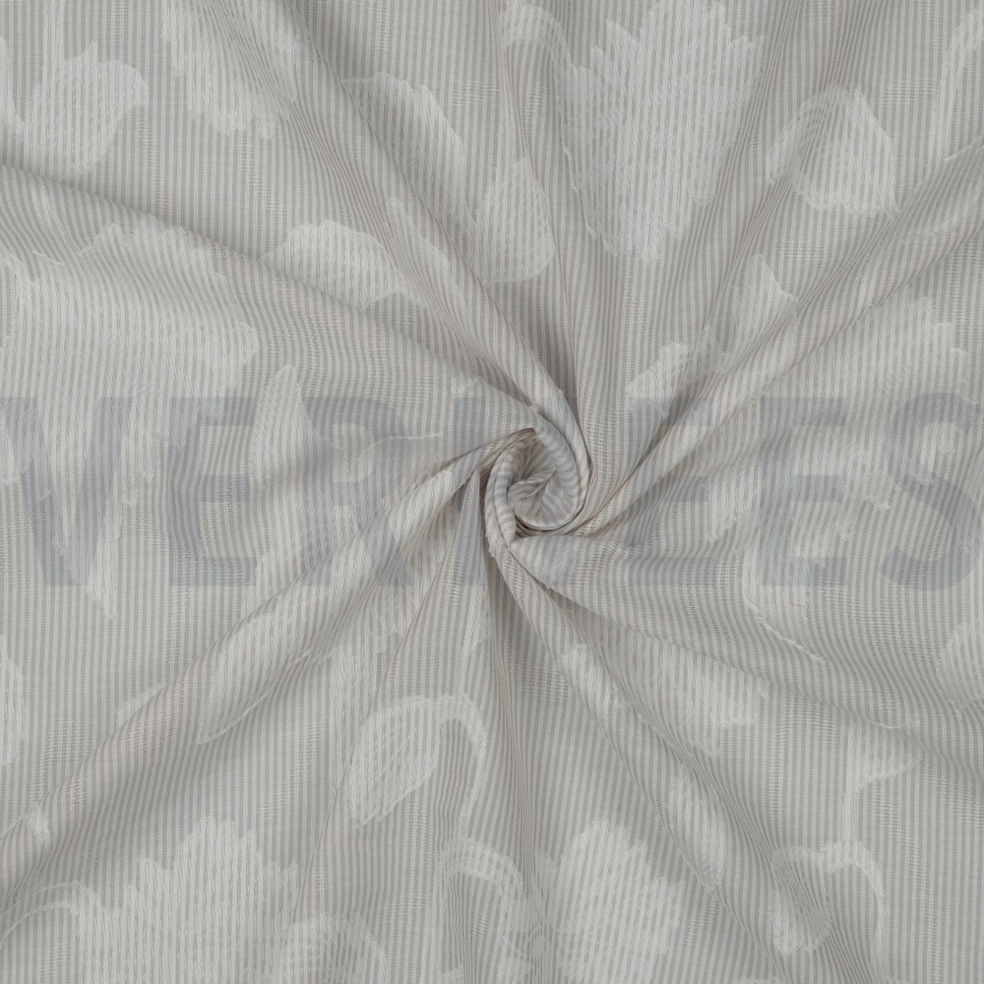 COTTON YARN DYED STRIPES JACQUARD FLOWERS SAND (high resolution) #3
