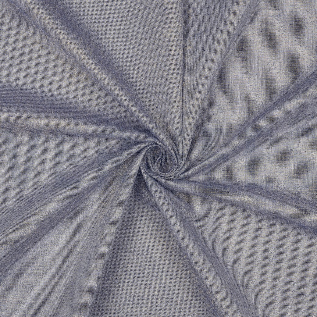 COTTON LINEN LUREX BLUE #3