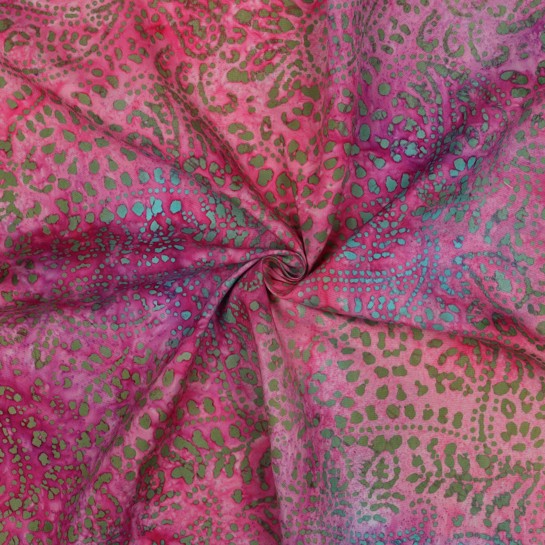 HANDCRAFTED BATIK VISCOSE PINK #7