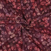 HANDCRAFTED BATIK VISCOSE CERISE (thumbnail) #3