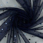ROYAL TULE HEARTS NAVY (thumbnail) #3