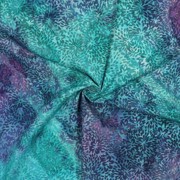 HANDCRAFTED BATIK VISCOSE TURQUOISE (thumbnail) #3
