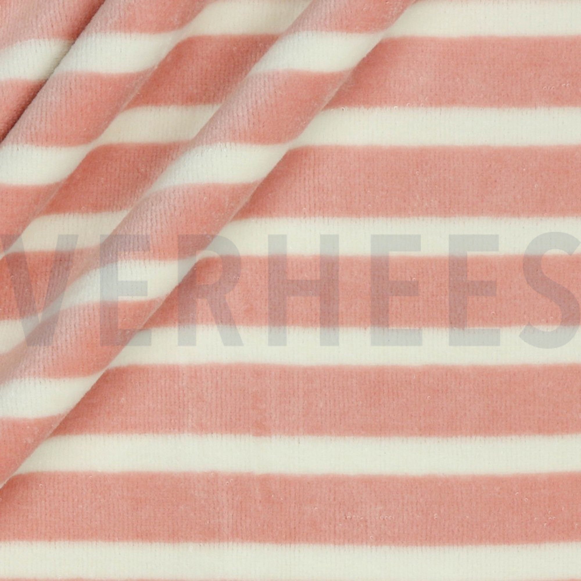 NICKY YARN DYED STRIPE ROSE / ECRU (high resolution) #3