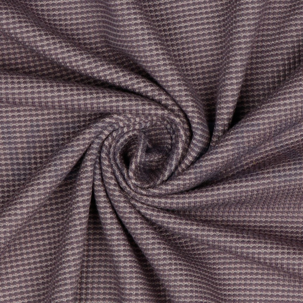 WAFFLE JERSEY MAUVE #3