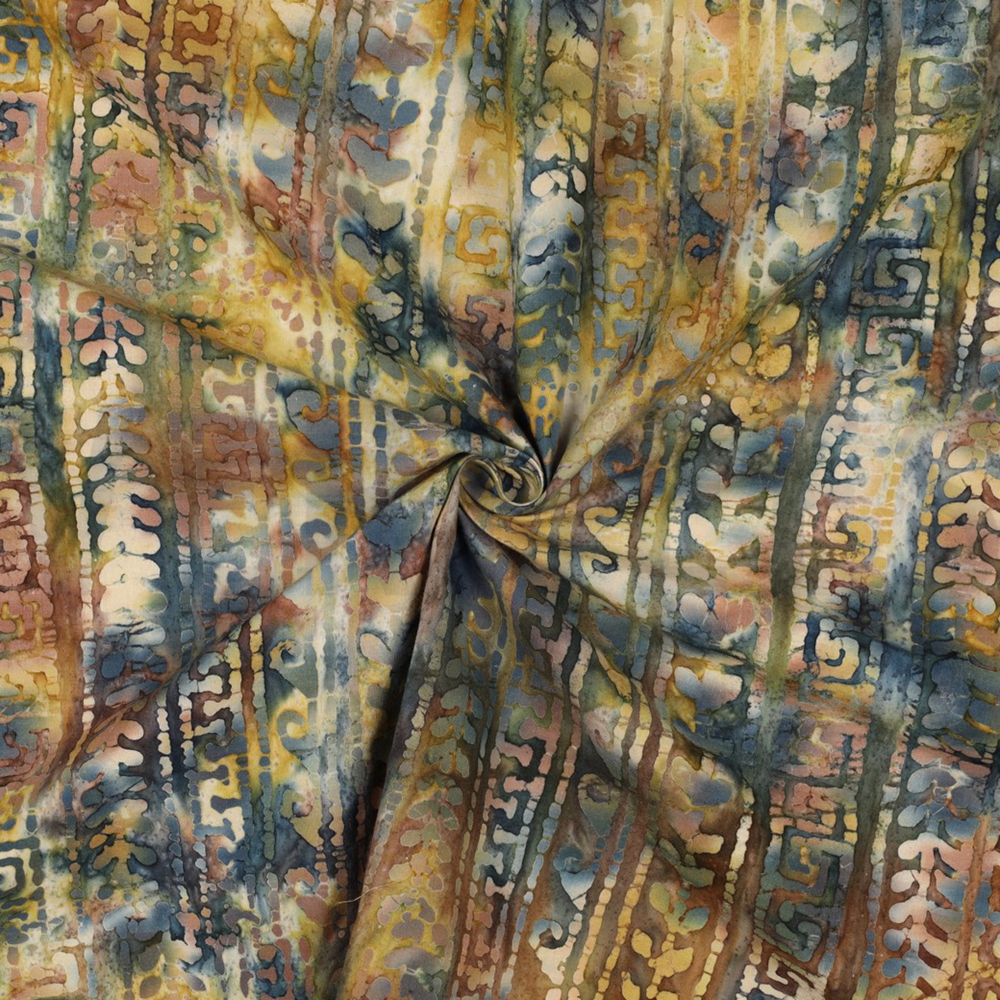 HANDCRAFTED BATIK COTTON GREEN (high resolution) #3