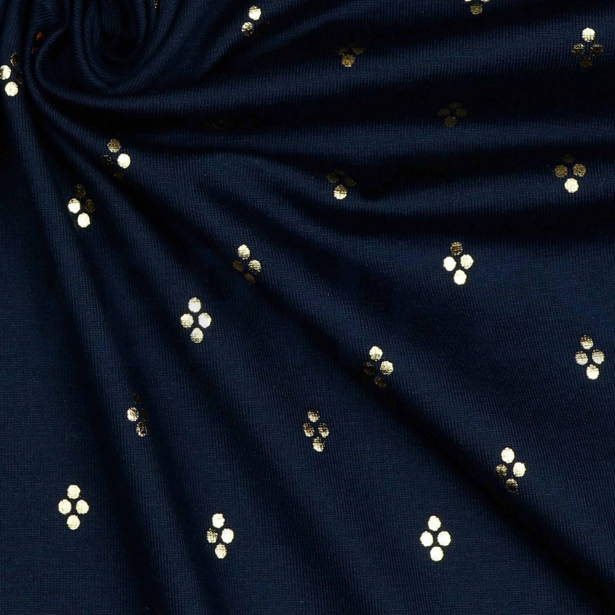 JERSEY FOIL DOTS NAVY (high resolution) #3