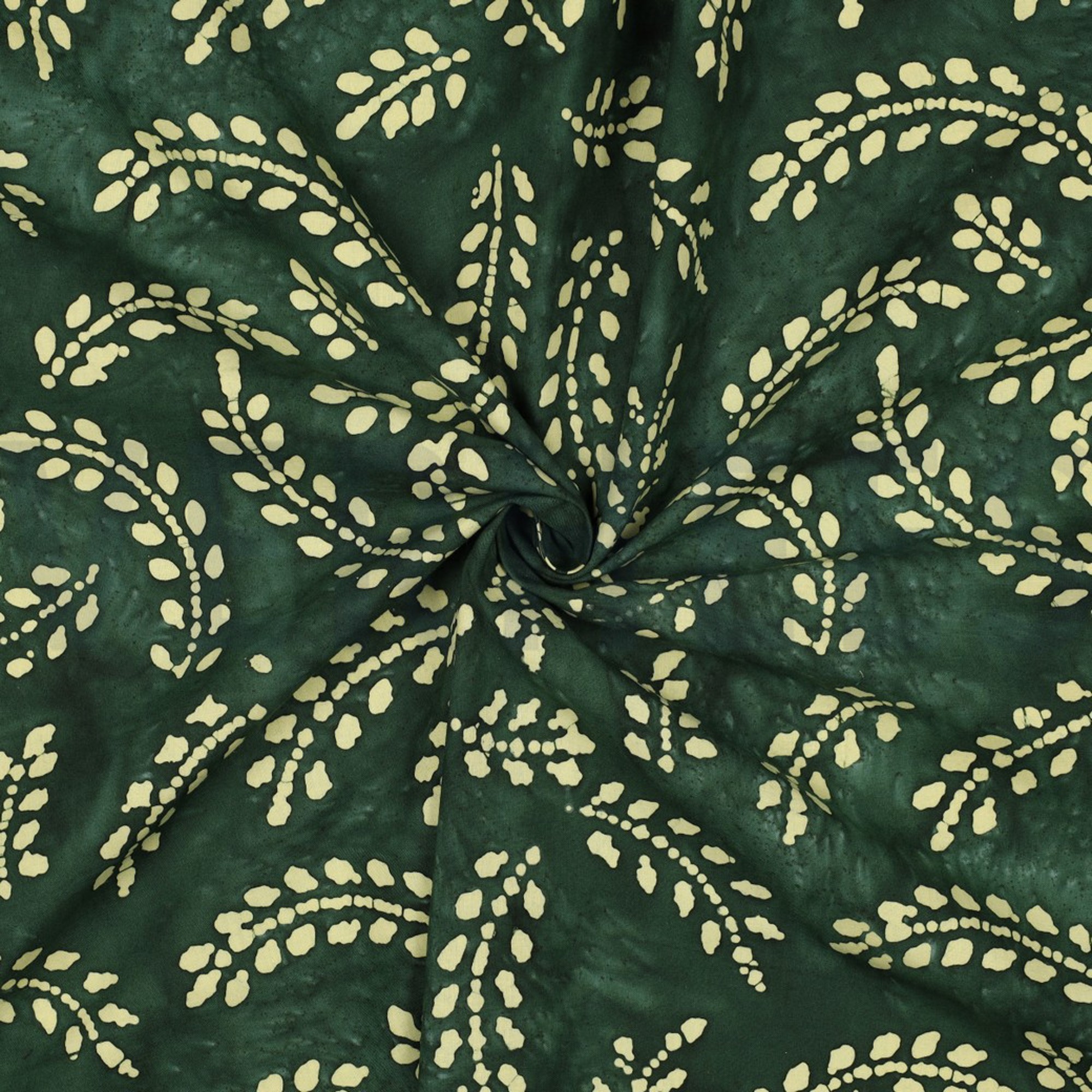 HANDCRAFTED BATIK COTTON GREEN (high resolution) #3