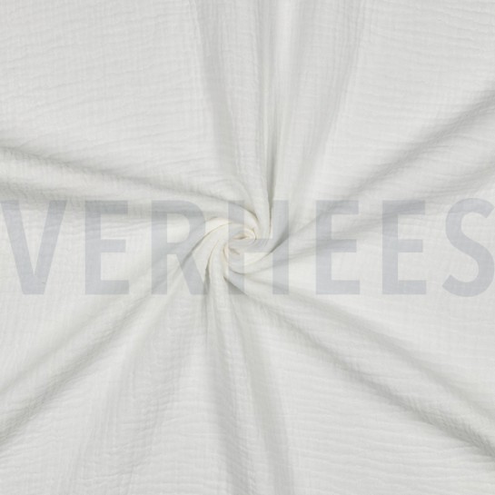 MUSSELIN GOTS GEBROCHEN WEISS #7