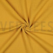 DOUBLE GAUZE GOTS OCHRE (thumbnail) #3
