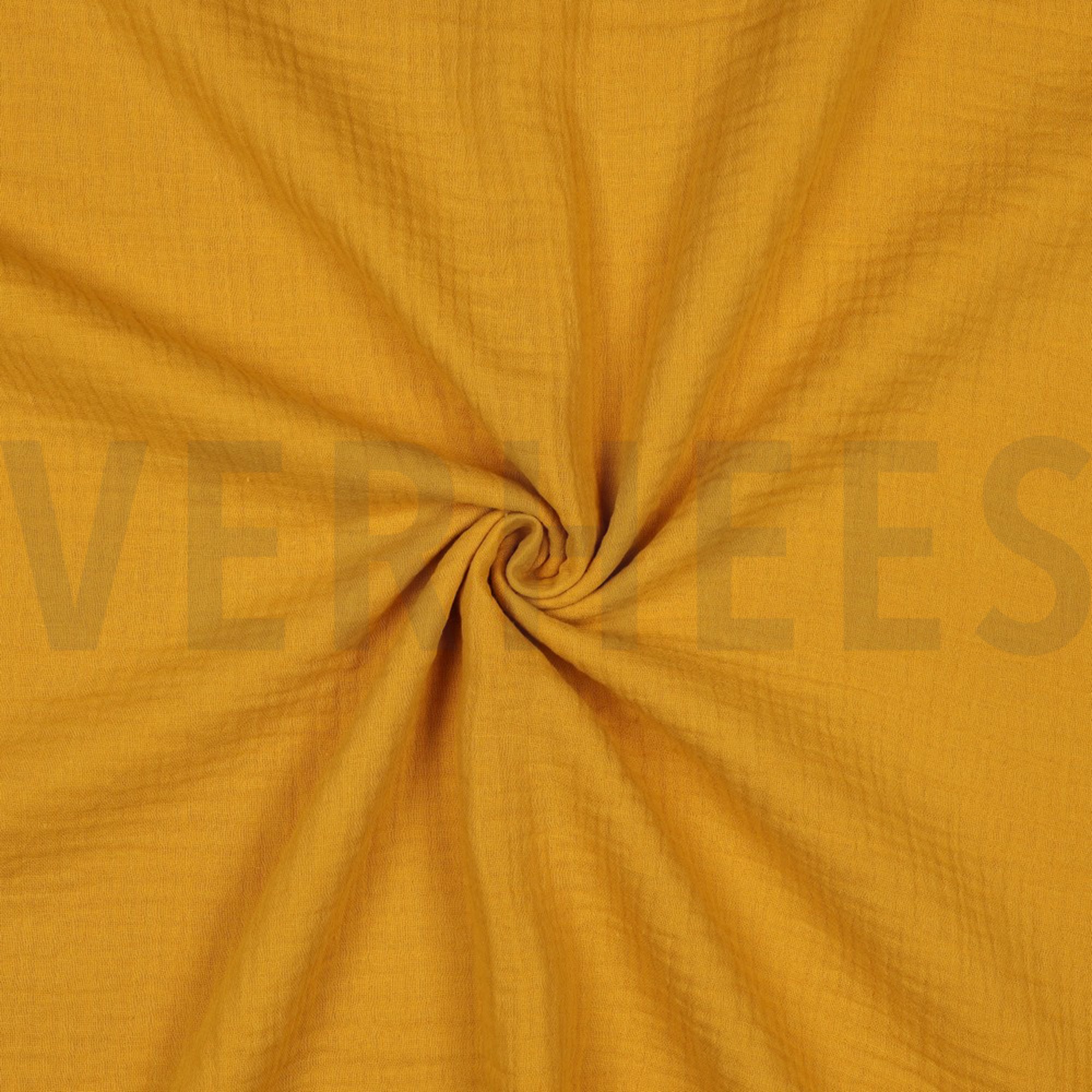 DOUBLE GAUZE GOTS DARK YELLOW (high resolution) #3