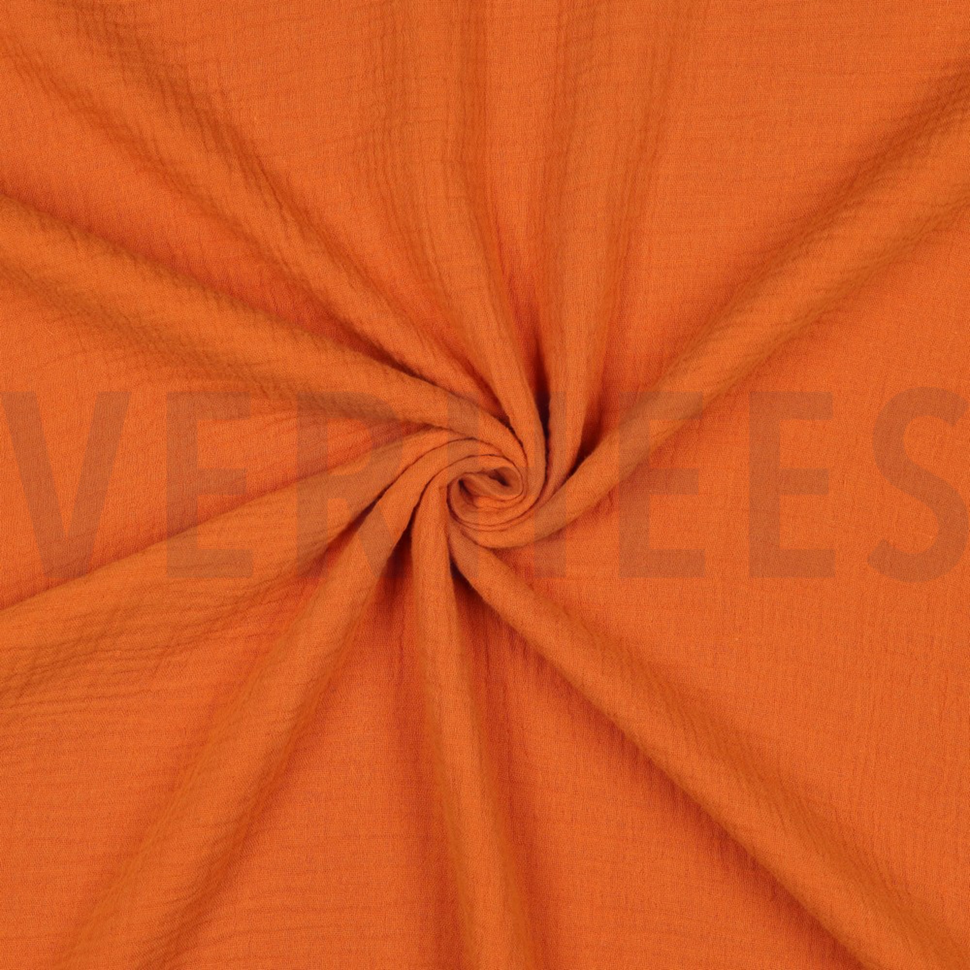 DOUBLE GAUZE GOTS BRIQUE (high resolution) #3