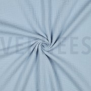 DOUBLE GAUZE GOTS BLUE (thumbnail) #3