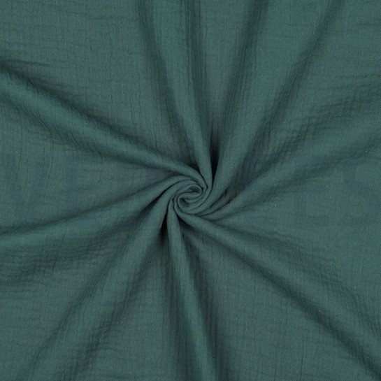 MUSSELIN GOTS ALTGRÜN #7