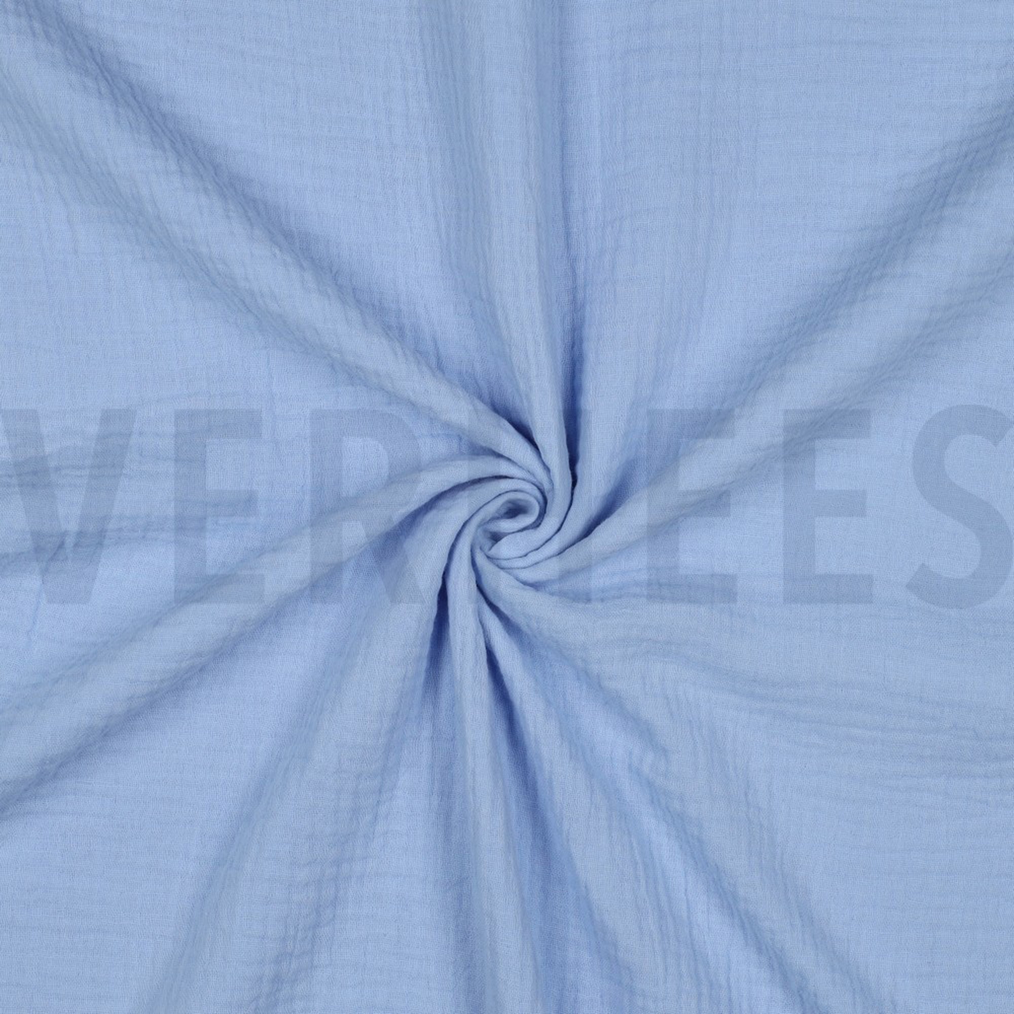 DOUBLE GAUZE GOTS LIGHT BLUE (high resolution) #3