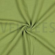 DOUBLE GAUZE GOTS OLD LIME (thumbnail) #3