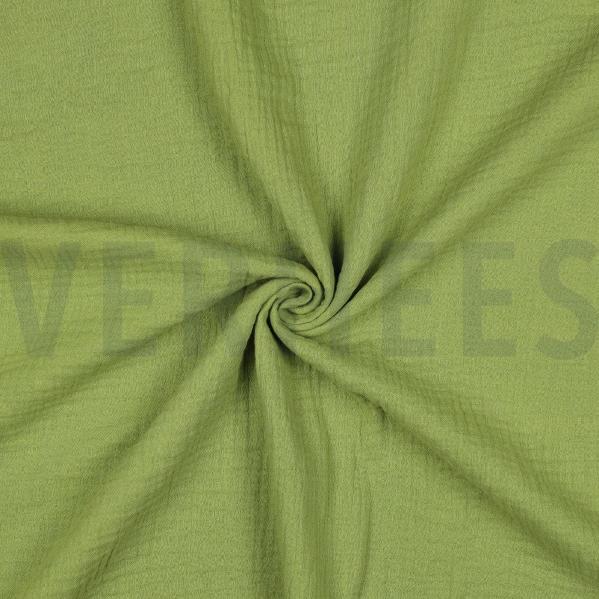 DOUBLE GAUZE GOTS OLD LIME (high resolution) #3