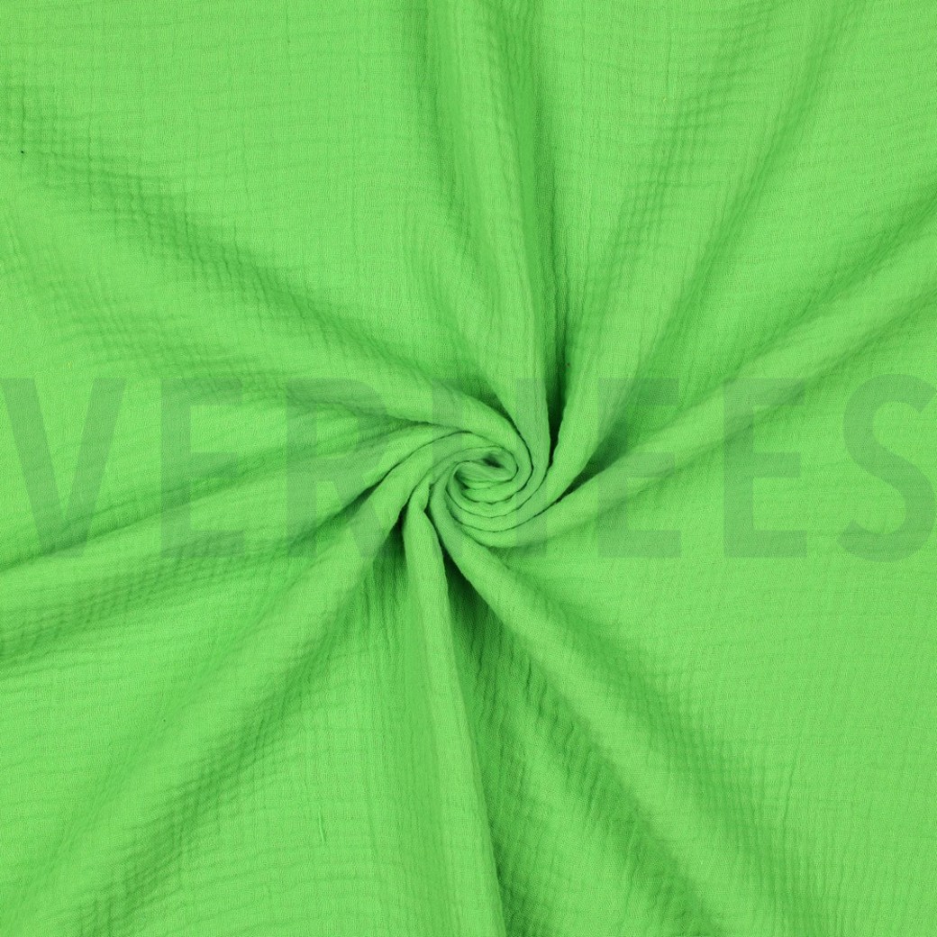 DOUBLE GAUZE GOTS LIME NEON #3