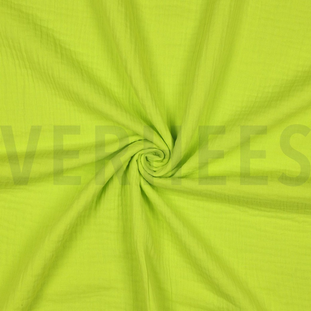 DOUBLE GAUZE GOTS YELLOW NEON #3