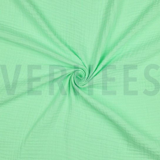 DOUBLE GAUZE GOTS LICHT LIMOEN #7