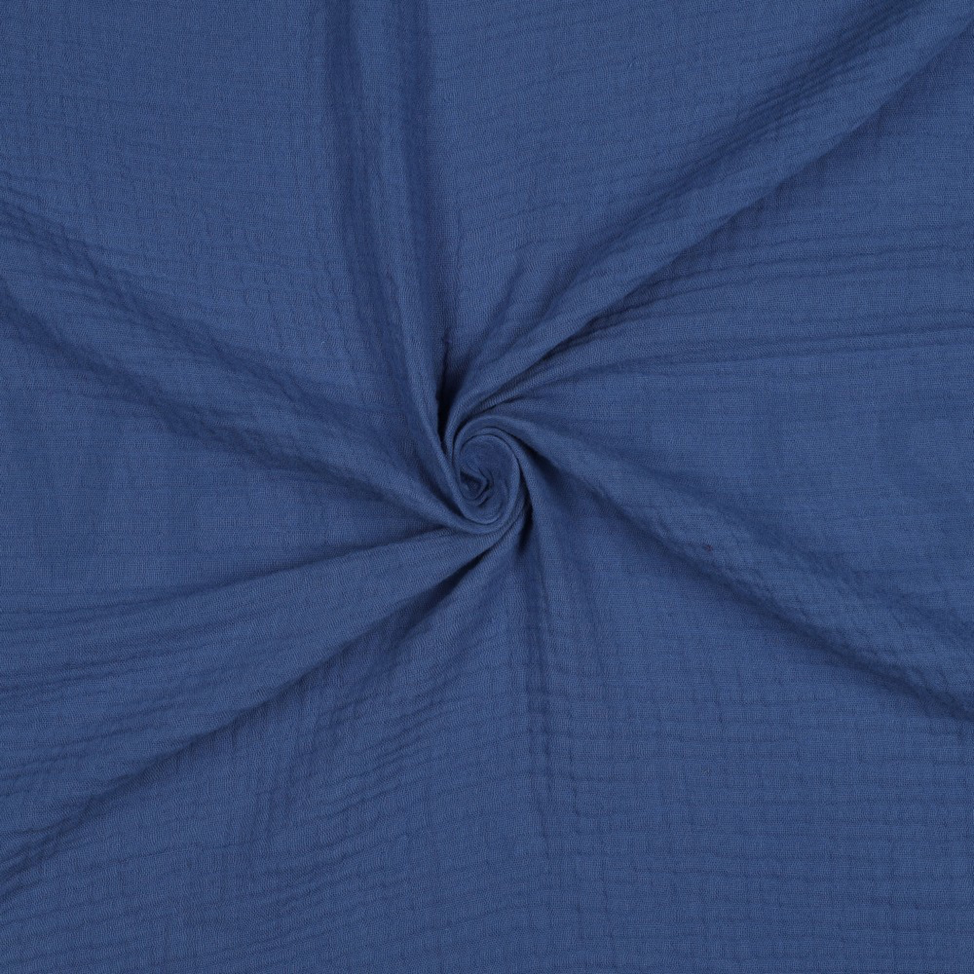 DOUBLE GAUZE GOTS MIDNIGHT BLUE (high resolution) #3