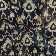 HANDCRAFTED BATIK COTTON NAVY (thumbnail) #3