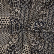 HANDCRAFTED BATIK COTTON NAVY (thumbnail) #3