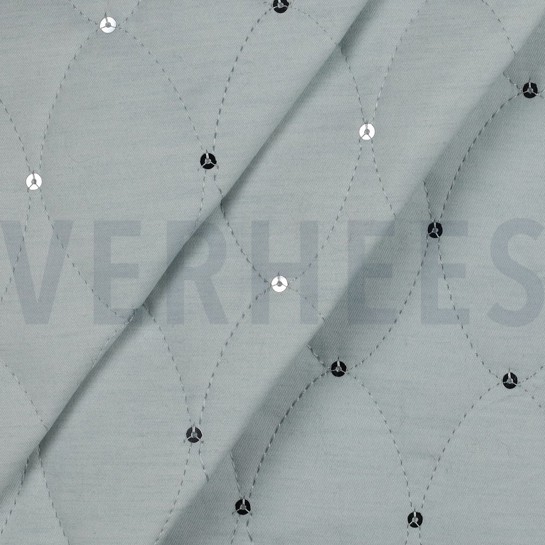 STEPPED JEANS LIGHT MINT #7