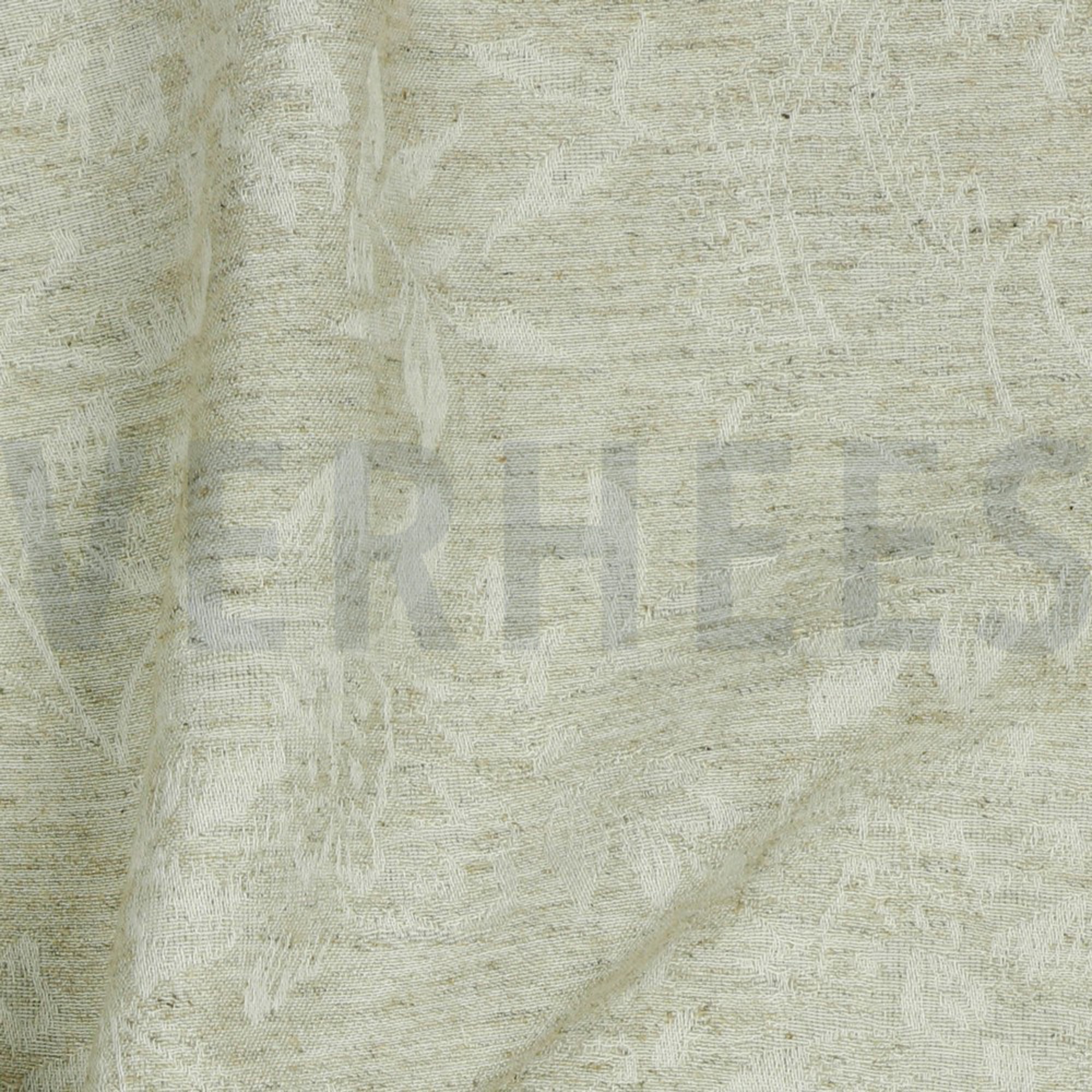 LINEN JACQUARD NATURAL (high resolution) #3