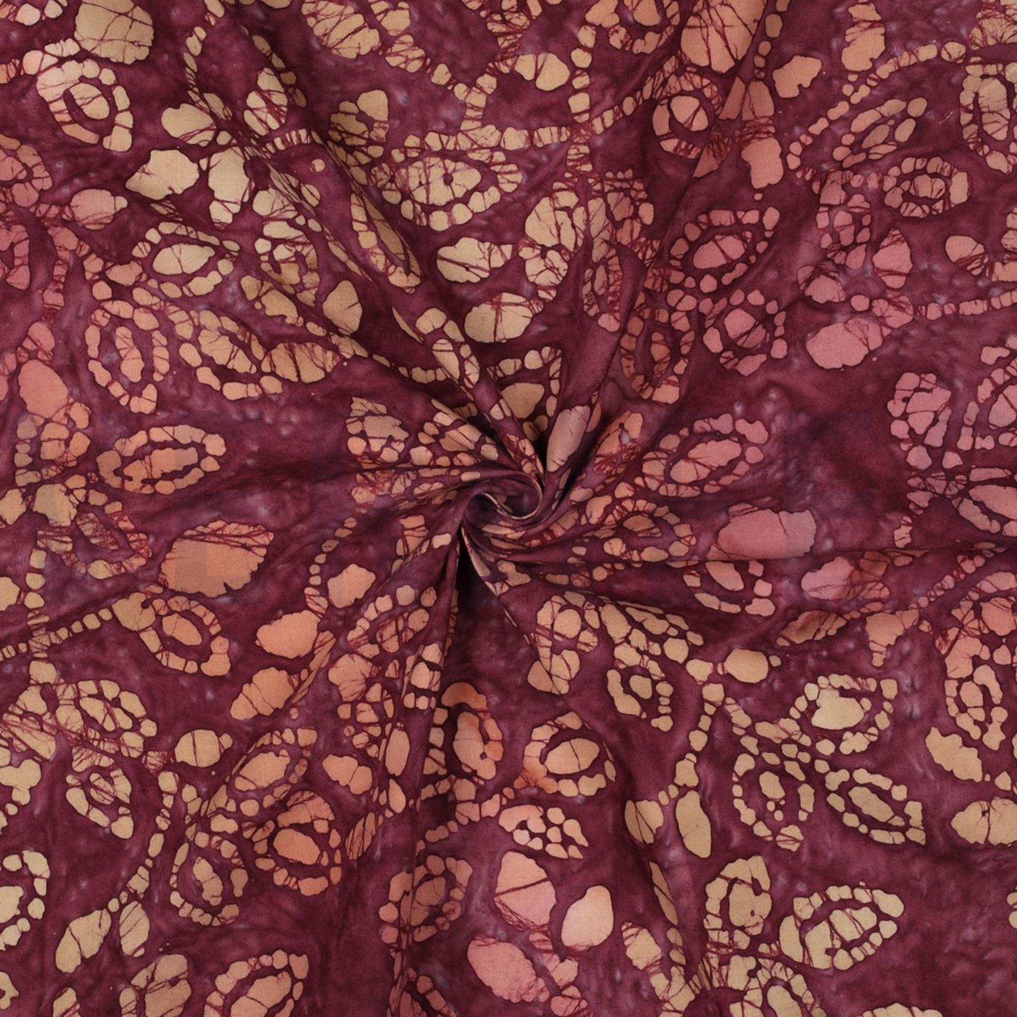 HANDCRAFTED BATIK COTTON CERISE (high resolution) #3
