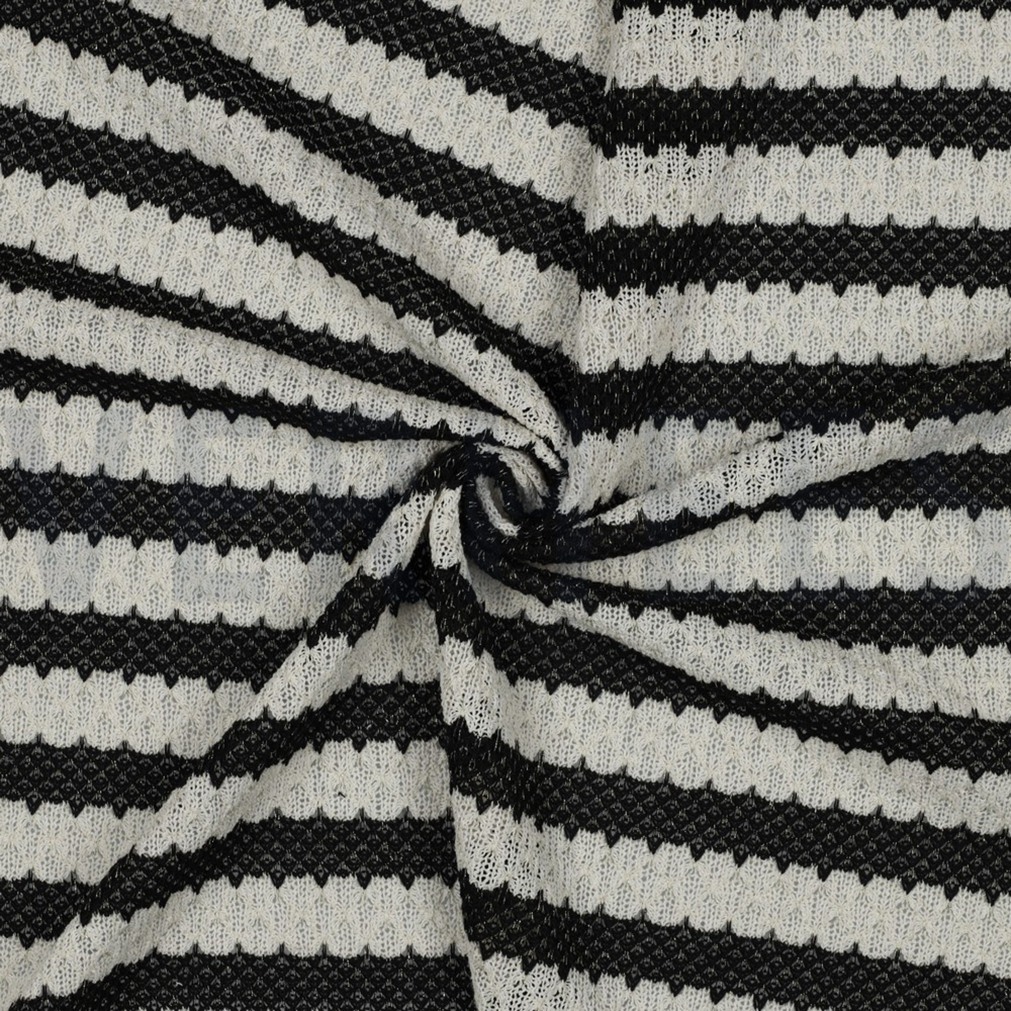 KNITTED JACQUARD BLACK GOLD LUREX (high resolution) #3