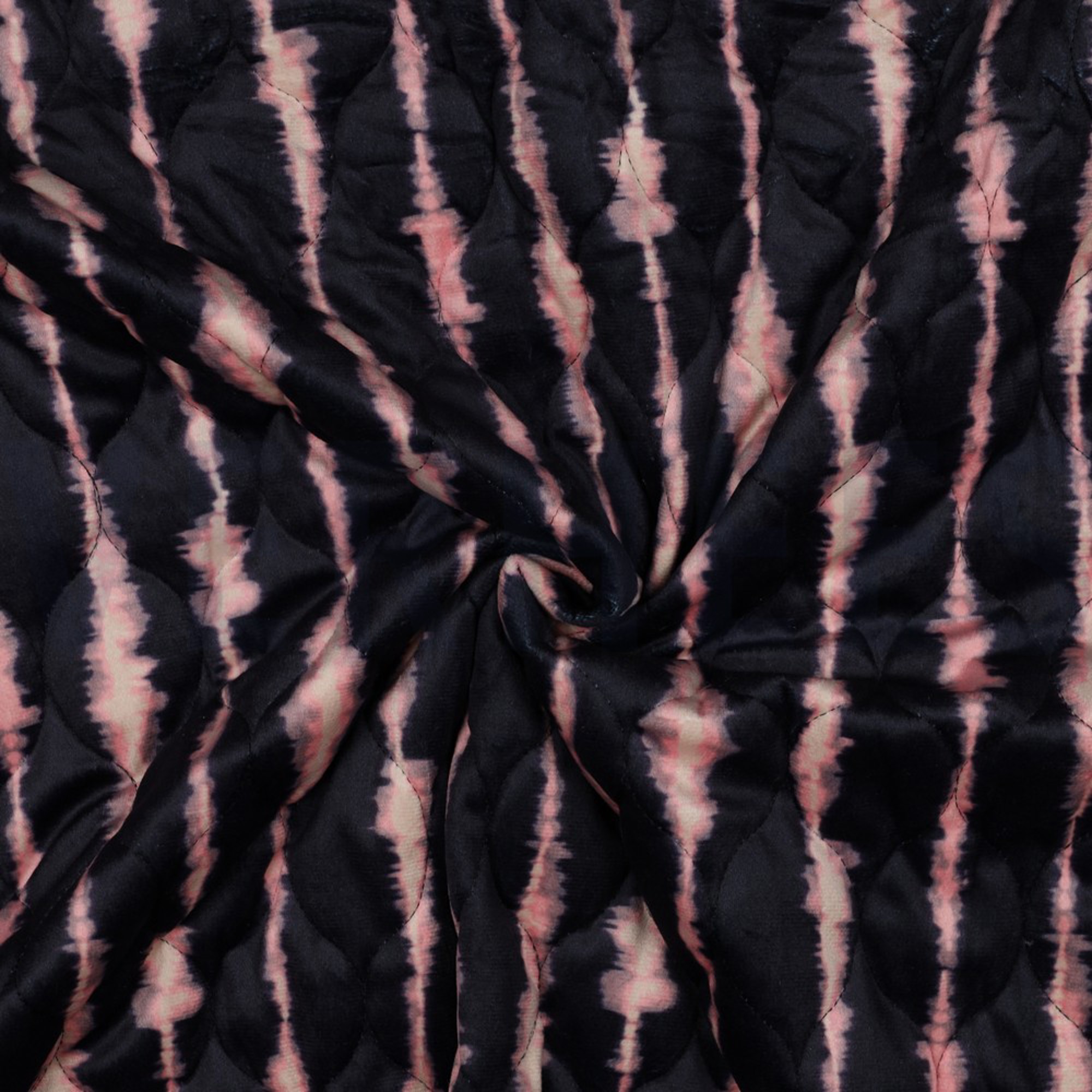 STEPPED VELVET DIGITAL STRIPES NAVY (high resolution) #3
