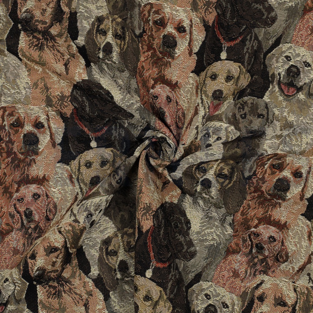 GOBELIN DOGS BROWN #3