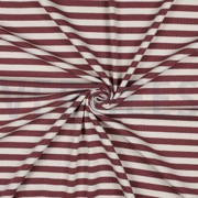 RIB YARN DYED STRIPE DARK BLUSH (thumbnail) #3