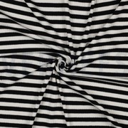 RIB YARN DYED STRIPE BLACK (thumbnail) #3