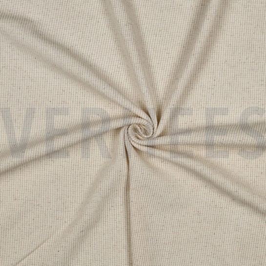 WAFFLE JERSEY LINEN NATURAL #7
