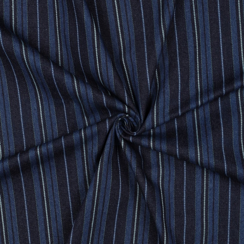 DENIM STRIPES INDIGO #3