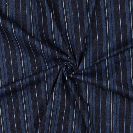 DENIM STRIPES INDIGO #7