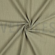 DOUBLE GAUZE SLUB OLIVE (thumbnail) #3