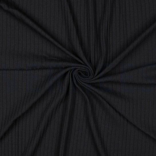 RIB JERSEY BIG BLACK #7