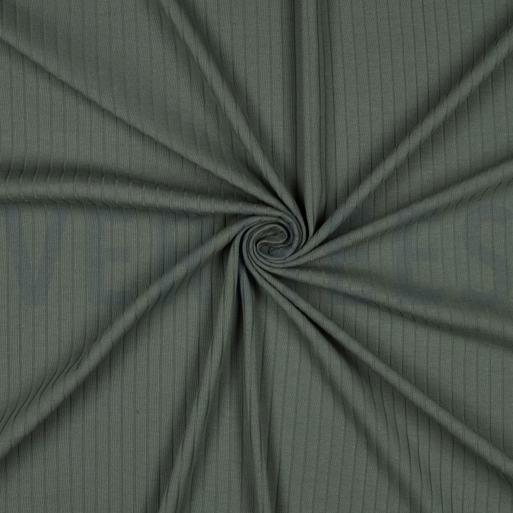RIB JERSEY BIG DARK GREEN #3